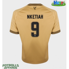 Crystal Palace Eddie Nketiah #9 Bortatröja 2025-26 Kortärmad